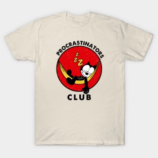 Felix the Cat - procrastinators club T-Shirt